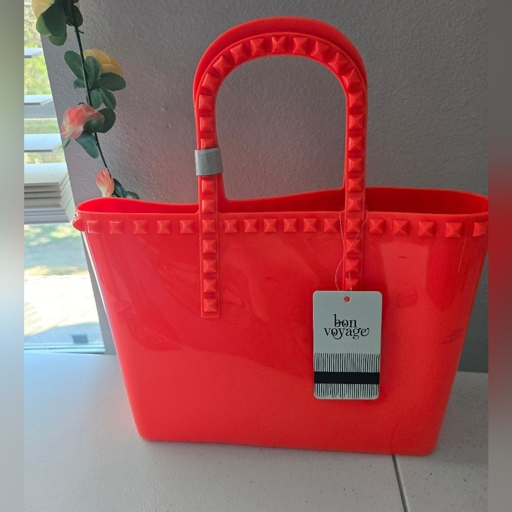 Bon voyage mini tote bag